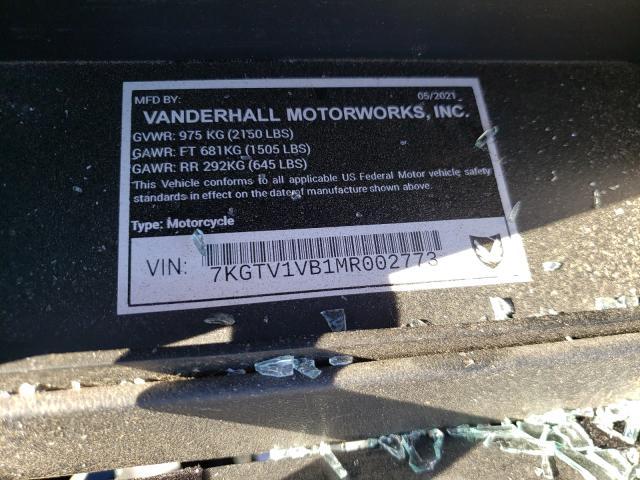 2021 VAND AUTOCYCLE - 7KGTV1VB1MR002773