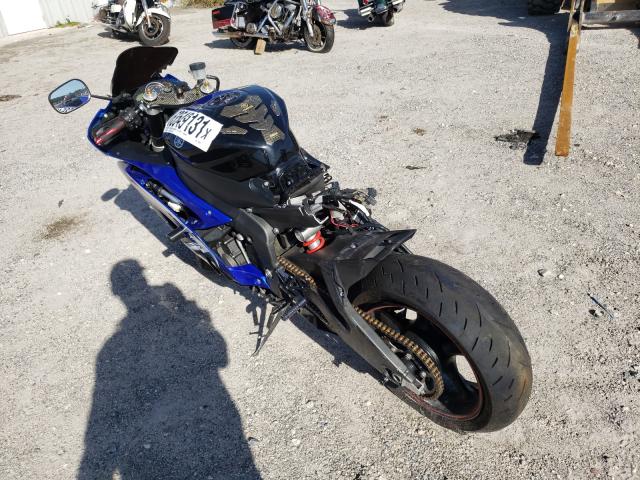 2011 YAMAHA YZFR6 JYARJ16E3BA022287