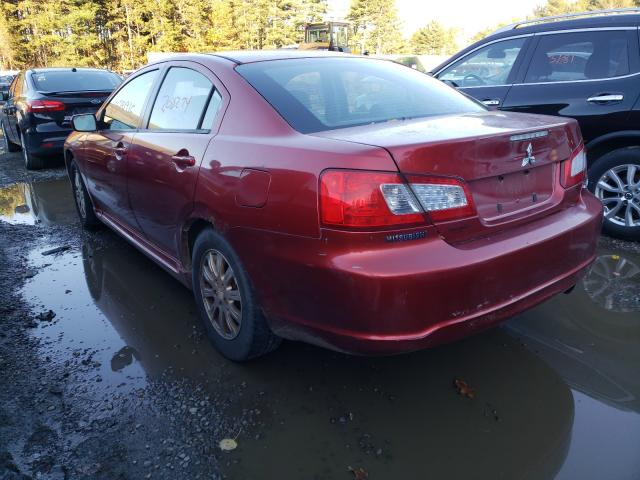 2010 MITSUBISHI GALANT ES 4A32B2FF8AE001893