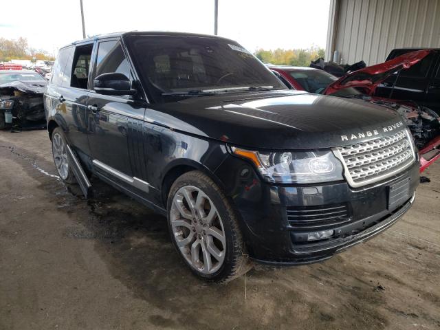 Salvage cars for sale at Fort Wayne, IN auction: 2015 Land Rover Range Rover