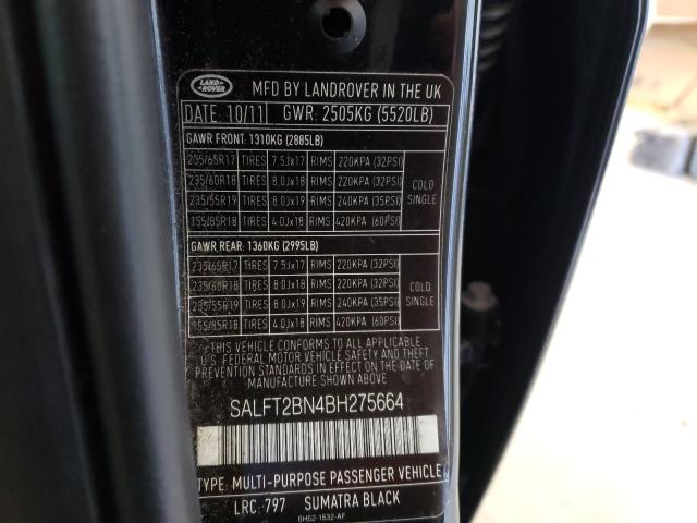 2011 LAND ROVER LR2 HSE LU SALFT2BN4BH275664