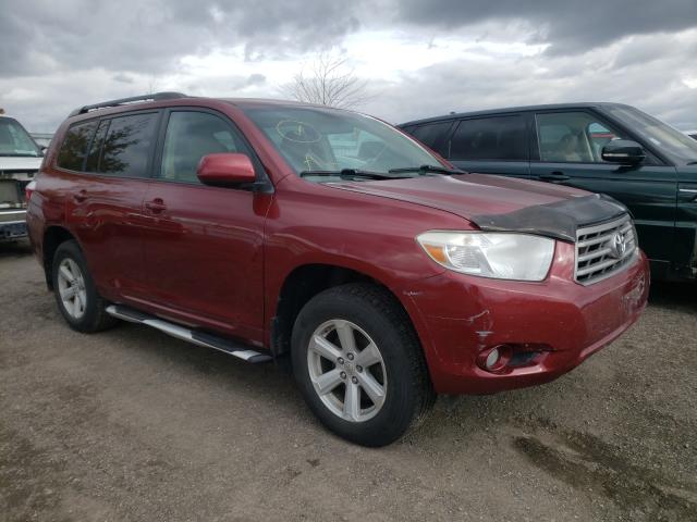 Salvage vehicles for parts for sale at auction: 2010 Toyota Highlander