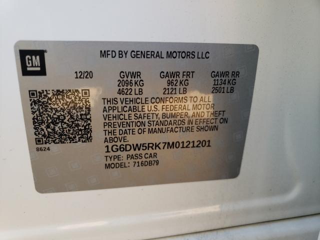 2021 CADILLAC CT5 LUXURY 1G6DW5RK7M0121201