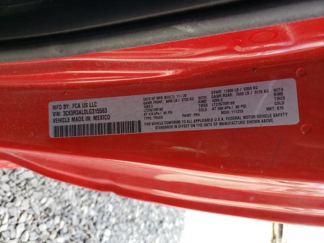 2020 RAM 3500 TRADE 3C63R3AL0LG315563