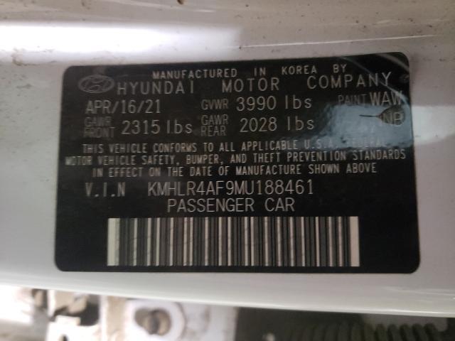 2021 HYUNDAI ELANTRA N KMHLR4AF9MU188461