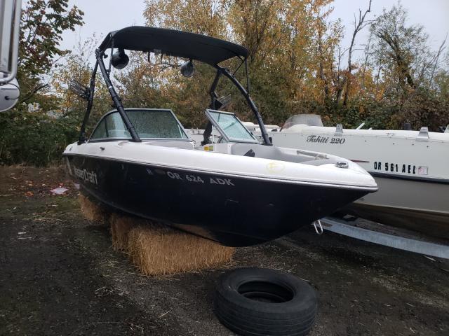 Salvage boats for sale at Woodburn, OR auction: 2008 Mastercraft Marine
