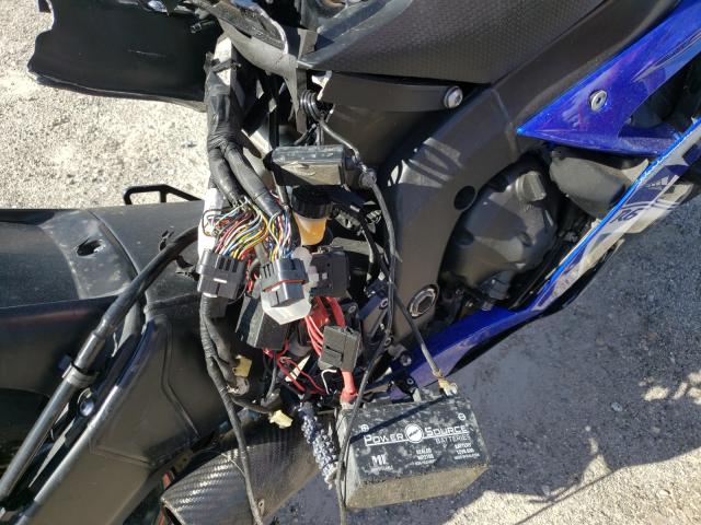 2011 YAMAHA YZFR6 JYARJ16E3BA022287