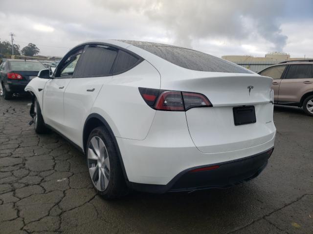 2021 TESLA MODEL Y 5YJYGDEE9MF145524