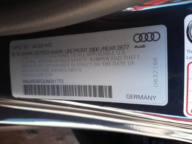 2018 AUDI A7 PREMIUM WAUW3AFCXJN091773