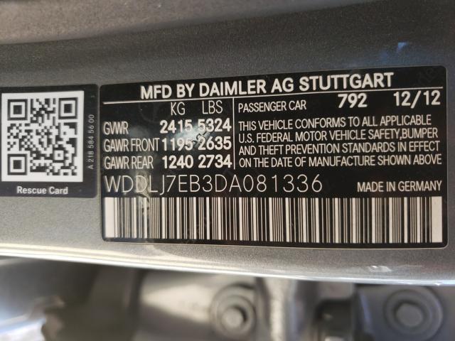 2013 MERCEDES-BENZ CLS 63 AMG WDDLJ7EB3DA081336