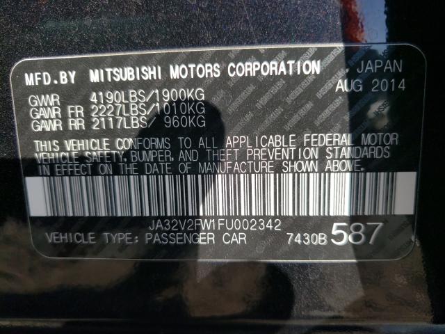 2015 MITSUBISHI LANCER SE JA32V2FW1FU002342