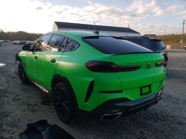 2021 BMW X6 XDRIVE4 5UXCY6C09M9D94556