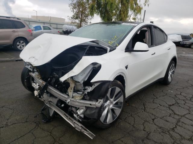 2021 TESLA MODEL Y 5YJYGDEE9MF145524
