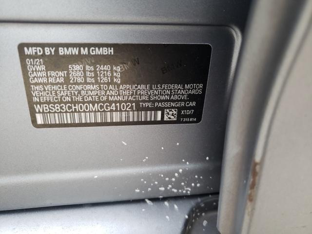 2021 BMW M5 WBS83CH00MCG41021