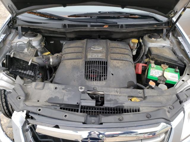 2012 SUBARU TRIBECA PR 4S4WX9FD4C4402195