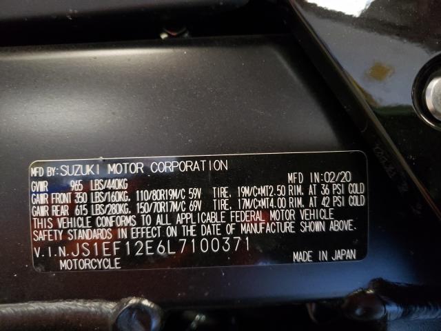 2020 SUZUKI DL1050 RC JS1EF12E6L7100371
