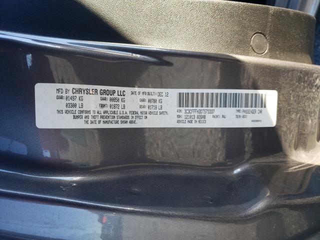 2013 FIAT 500 ABARTH 3C3CFFFH3DT573337