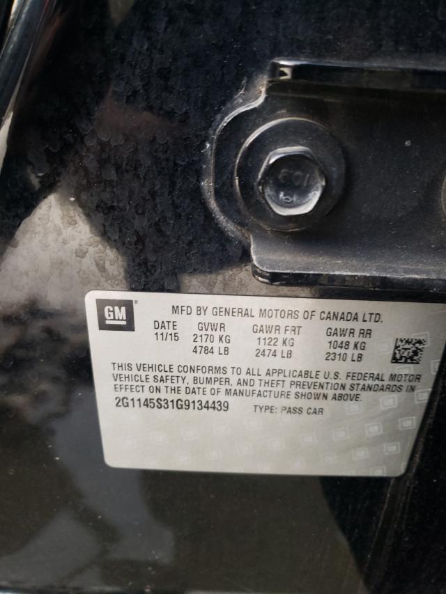 2G1145S31G9134439 Chevrolet Impala Ltz 2016. Фото: 9