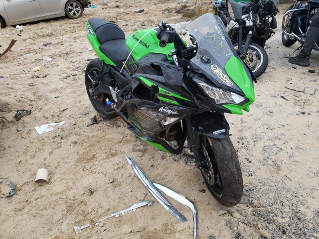 Salvage cars for sale from Copart Gaston, SC: 2020 Kawasaki EX650 M