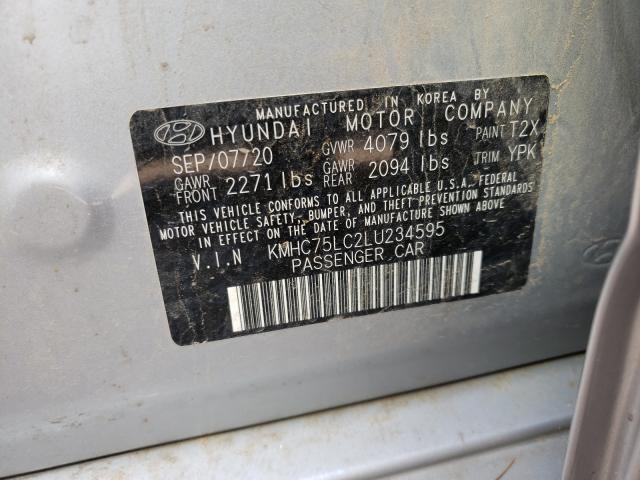 2020 HYUNDAI IONIQ SE KMHC75LC2LU234595