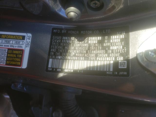 2018 HONDA CIVIC TOUR JHMFC1F98JX001191