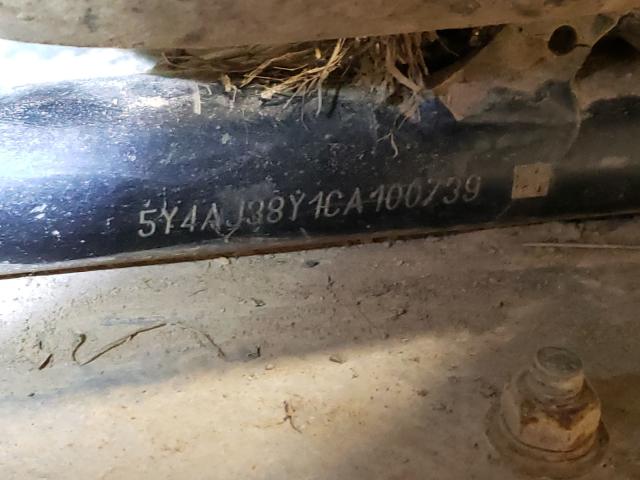 2012 YAMAHA YFM550 FWA 5Y4AJ38Y1CA100739