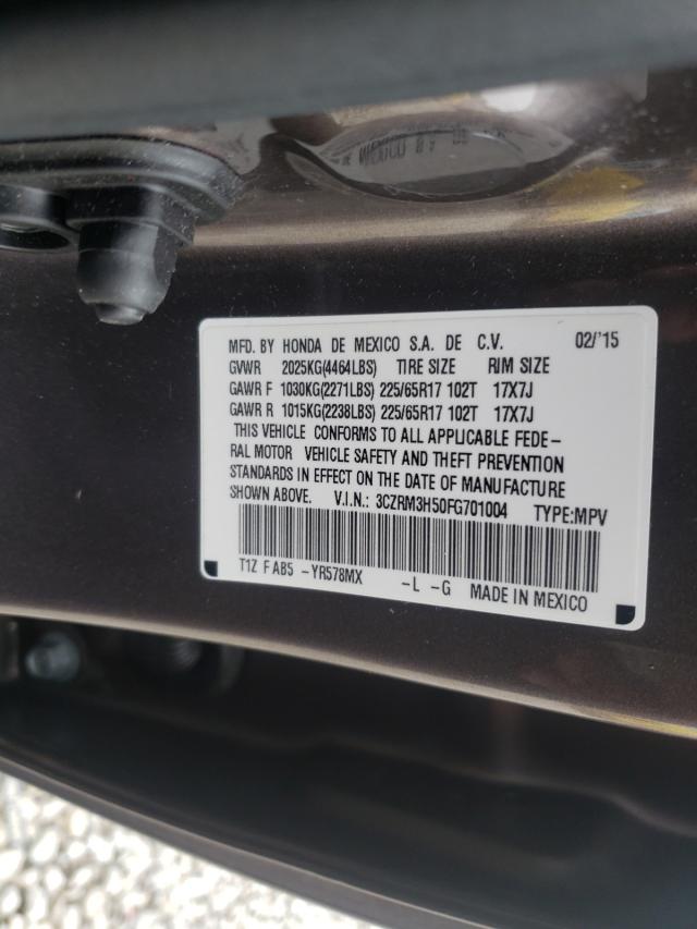 3CZRM3H50FG701004 Honda CR-V EX