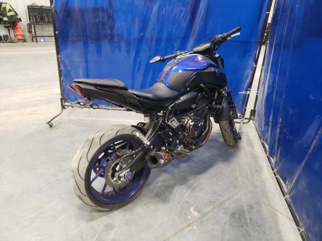 2018 YAMAHA MT07 JYARM27E6JA002691