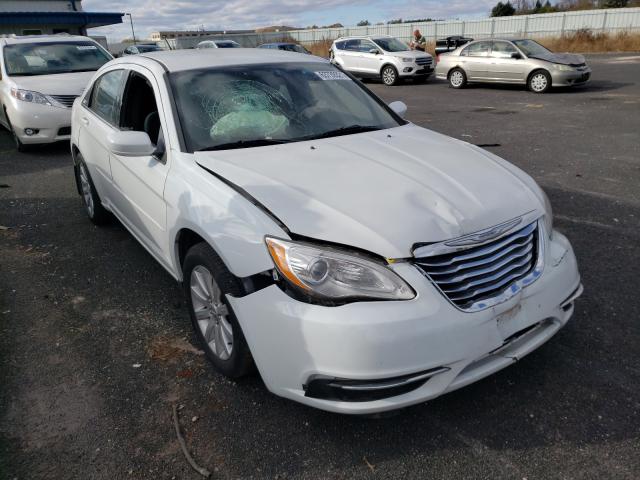 Salvage cars for sale from Copart Mcfarland, WI: 2012 Chrysler 200 Touring