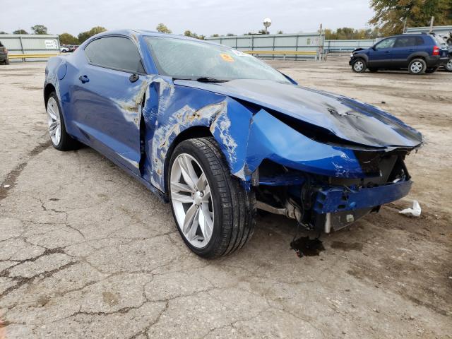 Salvage cars for sale at Wichita, KS auction: 2016 Chevrolet Camaro LT