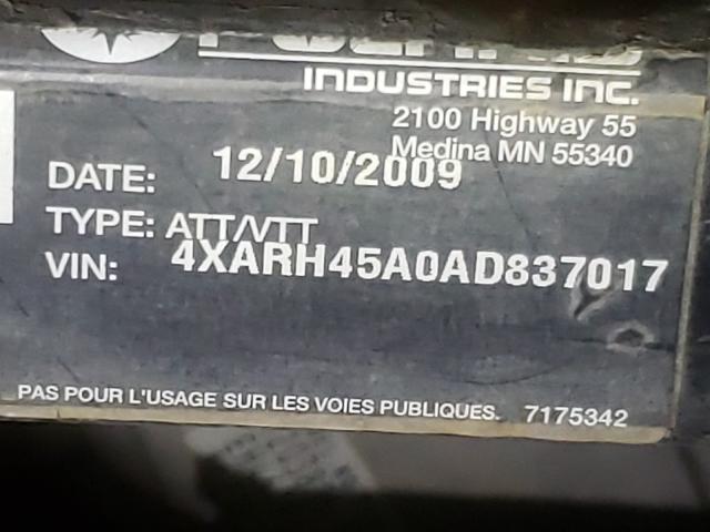 2010 POLARIS RANGER 400 4XARH45A0AD837017