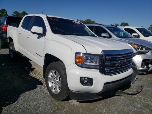 Salvage cars for sale from Copart Shreveport, LA: 2018 GMC Canyon SLE