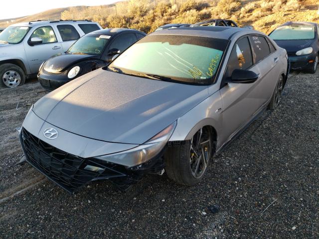 2021 HYUNDAI ELANTRA N KMHLR4AF0MU197162