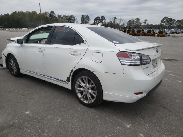 2010 LEXUS HS 250H JTHBB1BA0A2001989