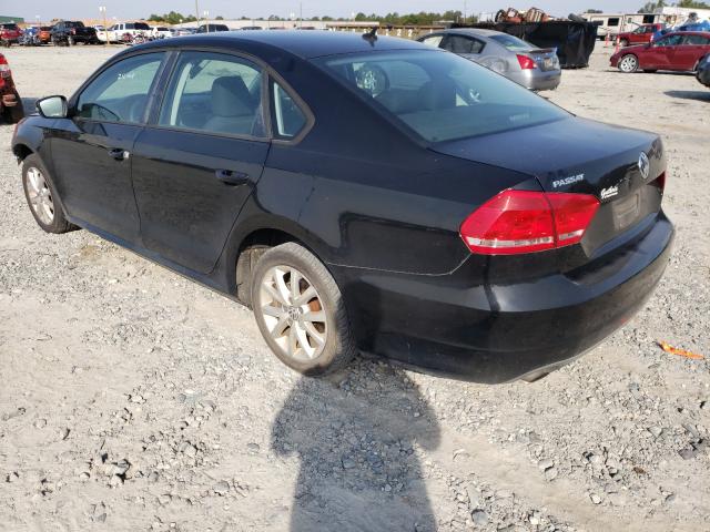 2013 VOLKSWAGEN PASSAT 1VWAP7A3XDC057096