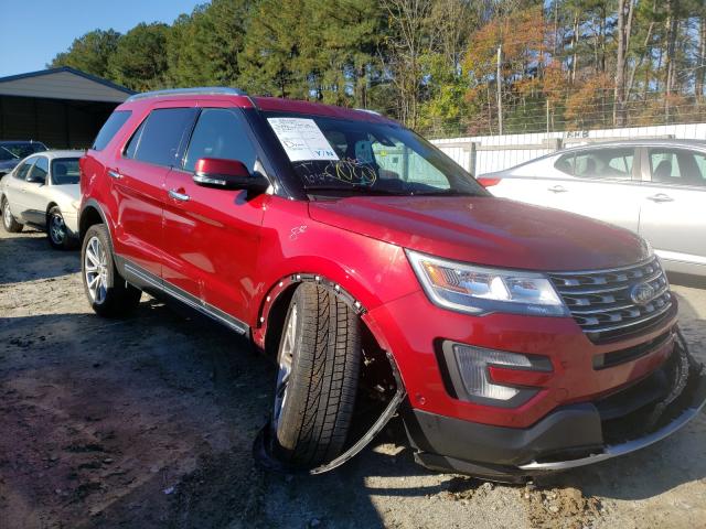 Salvage cars for sale from Copart Seaford, DE: 2017 Ford Explorer L