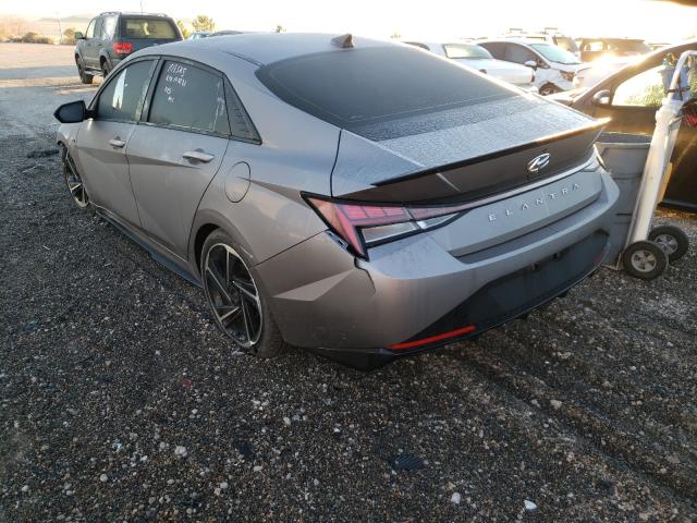 2021 HYUNDAI ELANTRA N KMHLR4AF0MU197162