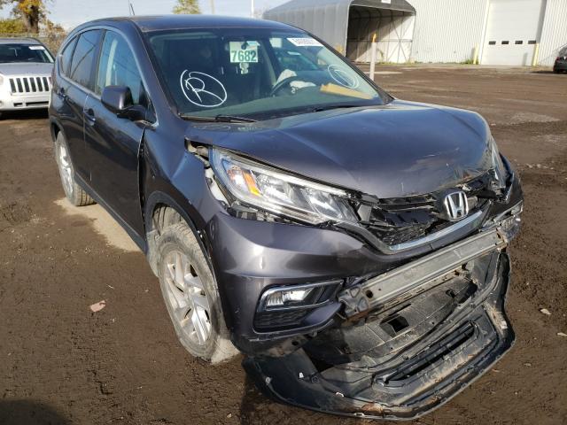 Salvage cars for sale from Copart Montreal Est, QC: 2016 Honda CR-V SE