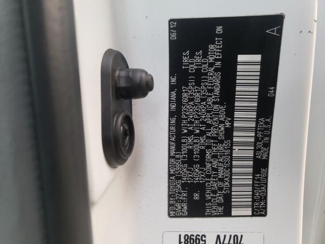 2012 TOYOTA SIENNA BAS 5TDKA3DC1CS016155