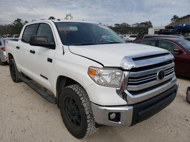 Salvage trucks for sale at Greenwell Springs, LA auction: 2017 Toyota Tundra CRE