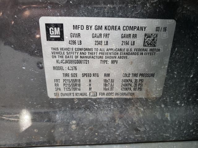 KL4CJASB8GB661721 Buick Encore