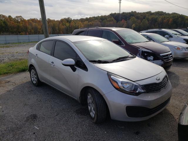 Kia Rio 14 Silver Vin Knadm4a38e Lot Free Car History