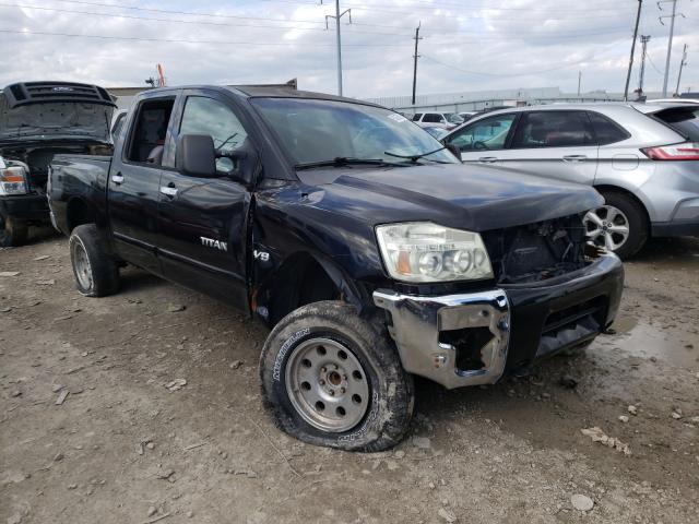 Salvage cars for sale from Copart Columbus, OH: 2006 Nissan Titan XE