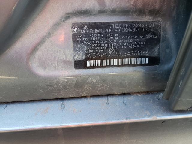 2011 BMW 335 D WBAPN7C5XBA781863