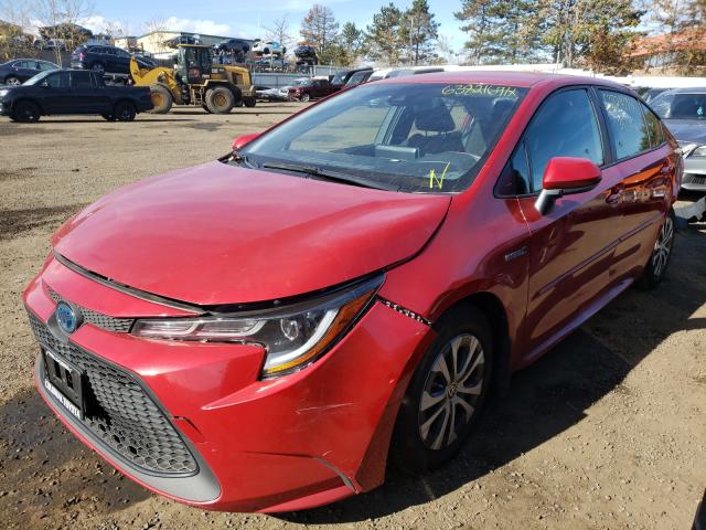 2021 TOYOTA COROLLA LE JTDEAMDE6MJ002058