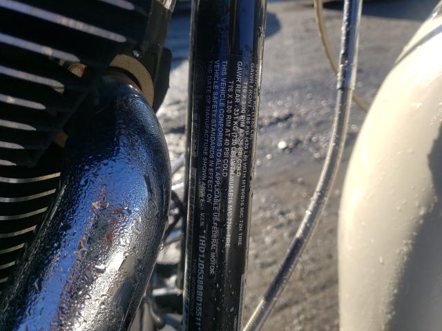 2011 HARLEY-DAVIDSON FLSTN 1HD1JD538BB015511