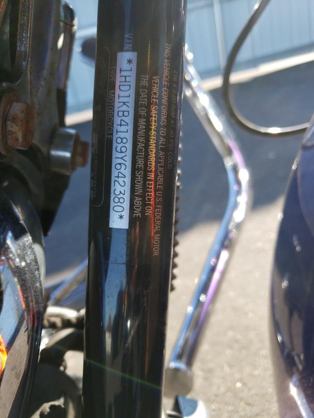 2009 HARLEY-DAVIDSON FLHX 1HD1KB4189Y642380
