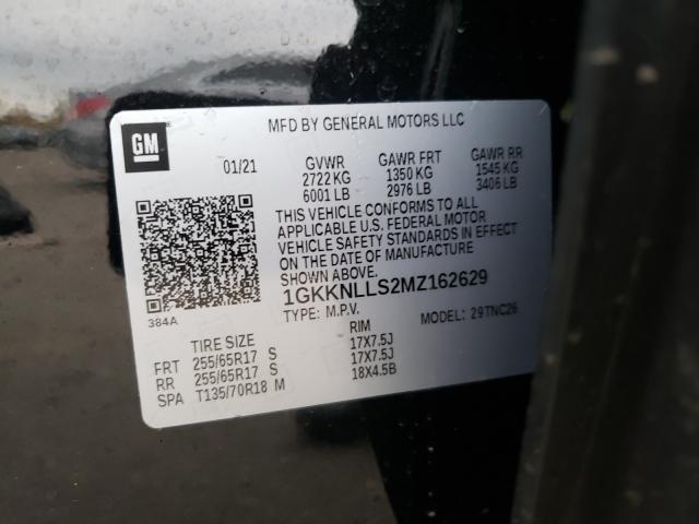 2021 GMC ACADIA AT4 1GKKNLLS2MZ162629