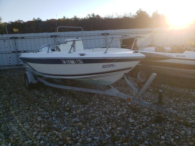 Salvage boats for sale at Warren, MA auction: 1989 Sea Sprite Boat