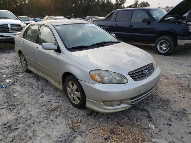 Salvage cars for sale from Copart Tifton, GA: 2004 Toyota Corolla CE